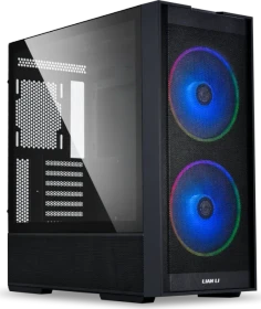 Lian Li LANCOOL 206, schwarz, Glasfenster