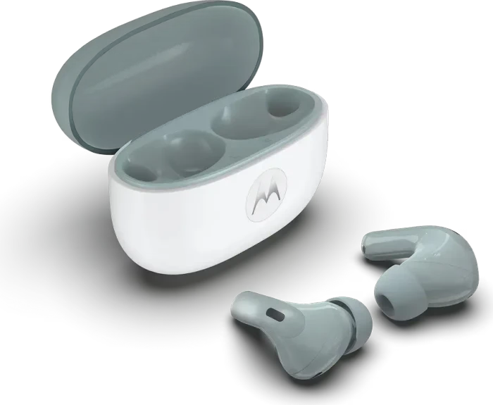 Motorola Moto Buds 2 Pantone Grey Mist