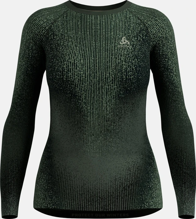 Odlo Blackcomb Baselayer Funktionsshirt langarm urban chic (Damen)
