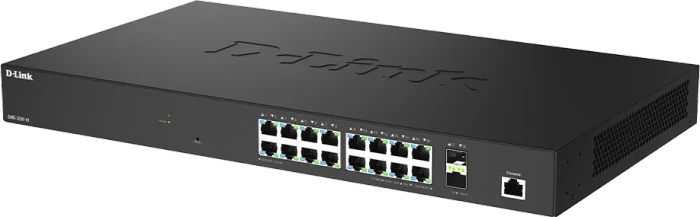 D-Link DMS-1250 Rackmount 2.5G Smart Switch, 16x RJ-45, 2x SFP+