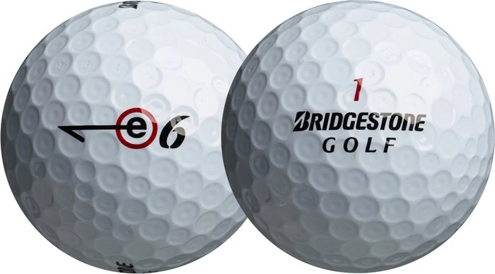 Bridgestone Golf e6 Golfbälle, 12 Stück