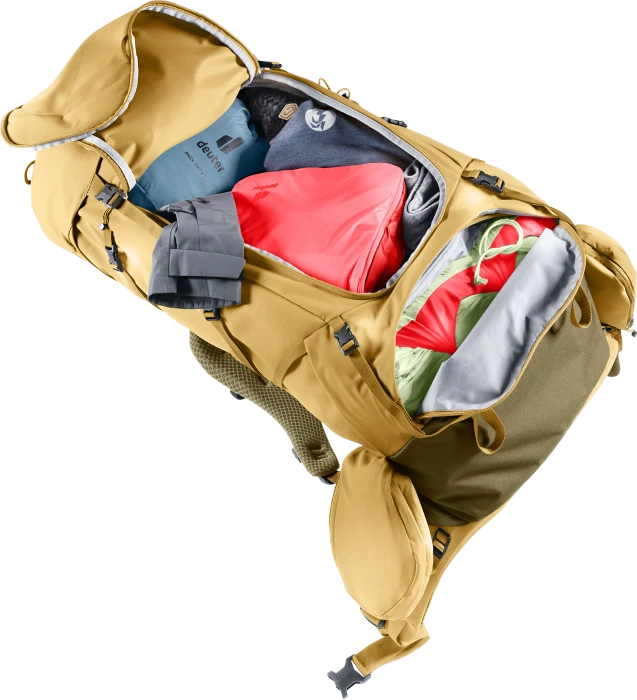 Deuter Aircontact Core 55+10 SL savanna/nori (Damen)