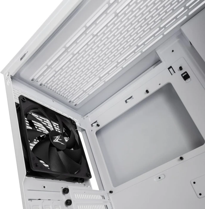 Zalman Z9 Iceberg_White, weiß, Glasfenster