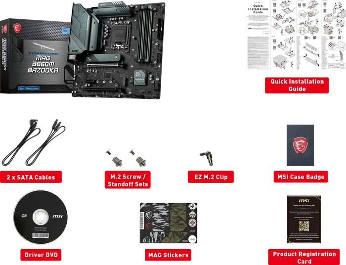 MSI MAG B660M Bazooka (Intel 1700)