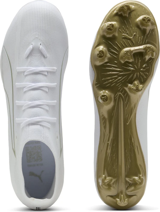 Puma Ultra 6 Match FG/AG puma white/metallic gold/puma black