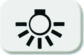 Busch-Jaeger Busch-balance SI Tastersymbol Licht
