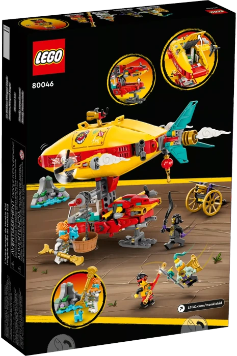 LEGO Monkie Kid - Monkie Kids Wolkenschiff