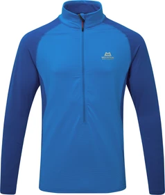 Mountain Equipment Eclipse Zip-T Funktionsshirt langarm finch blue/lapis (Herren)