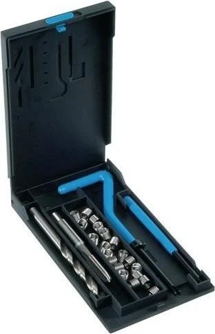Völkel V-COIL Gewinde-Reparaturset M6x1.0mm inkl. Werkzeugbox, 24-tlg.