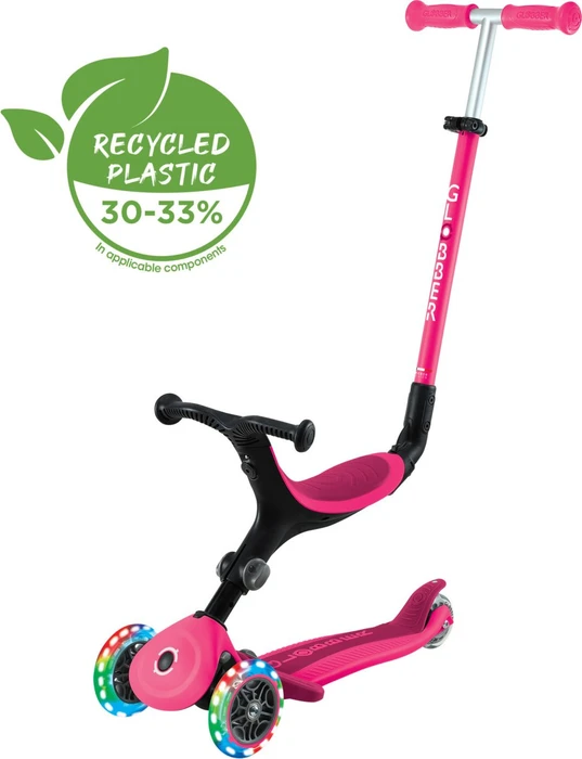 Globber Go Up Active Lights Kickboard