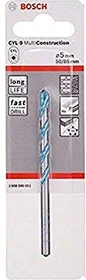 Bosch Professional CYL-9 MultiConstruction Mehrzweckbohrer, 5x50x85mm, 1 Stück