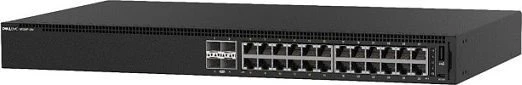 Dell EMC Networking N Series PowerSwitch N1100 Rackmount Gigabit Managed Switch, 24x RJ-45, 4x SFP+, 190W PoE+