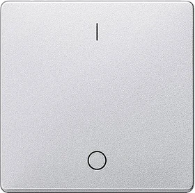 Siemens DELTA i-system Wippe mit Symbolen I/O, aluminiummetallic