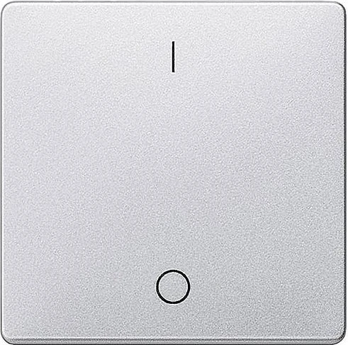 Siemens DELTA i-system Wippe mit Symbolen I/O, aluminiummetallic