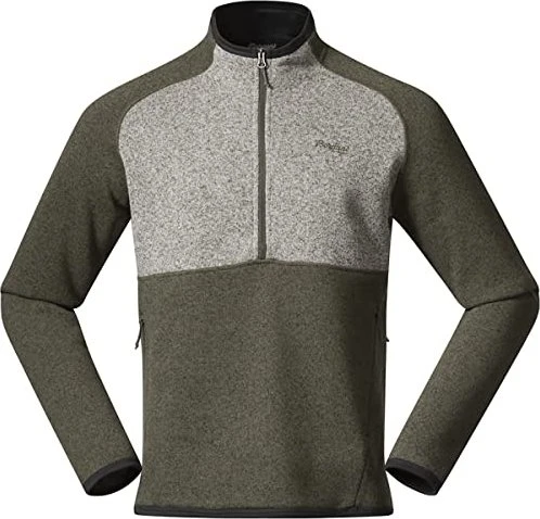 Bergans Kamphaug Knitted Half Zip Jacke (Herren)