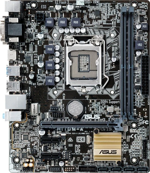 ASUS H110M-A (Intel 1151)