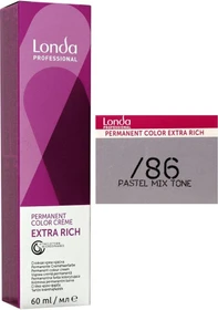 Londa Professional Permanent Color Crème /86 pastell mixton perl-violett, 60ml