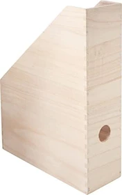 VBS Stehsammler Holz, A4, braun
