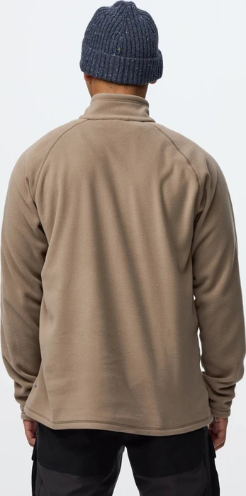 Fjällräven Kaipak Fleece Funktionsjacke suede brown/black oak (Herren)