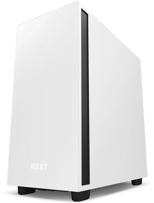 NZXT H7 White/Black, weiß/schwarz, Glasfenster