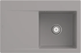 Villeroy & Boch Subway Style 45 Einbau Becken rechts fossil