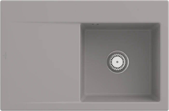 Villeroy & Boch Subway Style 45 Einbau Becken rechts fossil