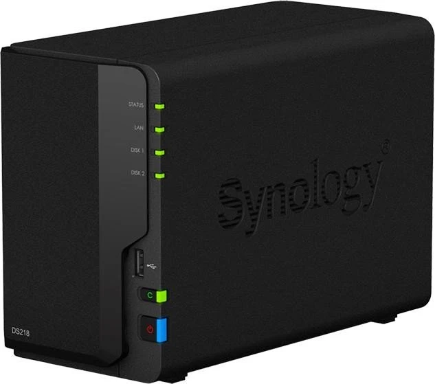 Synology DiskStation DS218 8TB, 2GB RAM, 1x RJ-45 1000Base-T, 2x USB-A 3.0