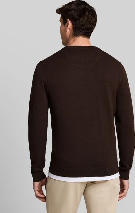 Tom Tailor Basic Baumwolle Strickpullover braun (Herren)