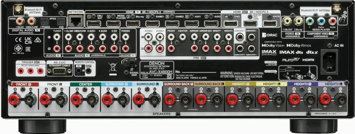 Denon AVC-X4800H silber