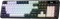 Redragon Wyvern K761 Pro Wireless, Abyssal Blue, LEDs RGB, Mint Mambo, USB/Bluetooth, US Vorschaubild