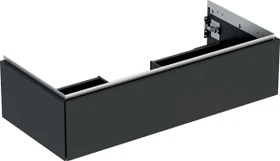 Geberit ONE Unterschrank für Waschtisch, mit einer Schublade, 105cm, lava/lackiert matt