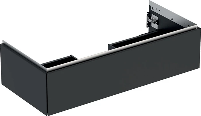 Geberit ONE Unterschrank für Waschtisch, mit einer Schublade, 105cm, lava/lackiert matt