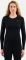 Odlo Natural Merino 200 Baselayer Funktionsshirt langarm schwarz (Damen) Vorschaubild
