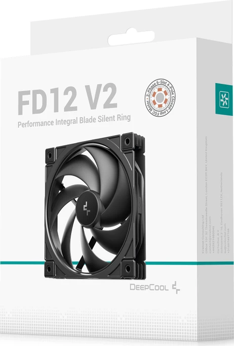 DeepCool FD12 V2, schwarz, 120mm