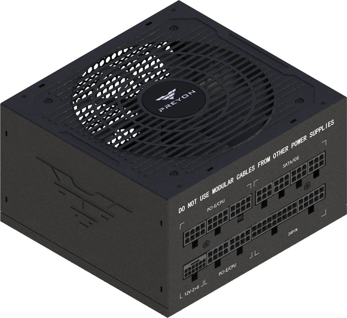 Preyon Eagle Power Gold schwarz 750W, ATX 3.1