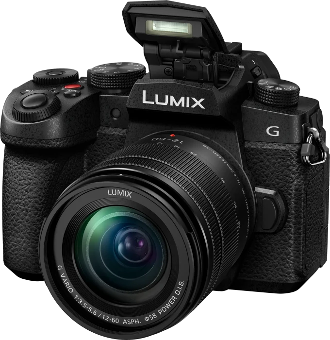 Panasonic Lumix DC-G97 mit Objektiv Lumix G Vario 12-60mm 3.5-5.6 ASPH Power OIS