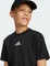 adidas Essentials T-Shirt kurzarm schwarz/weiß (Junior) Vorschaubild
