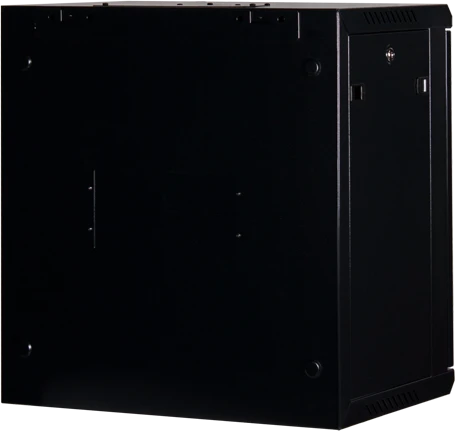 Rockstable 19" Wandschrank 12HE, Gitternetztür, IP2X, schwarz, 440mm tief