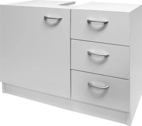 Casaria Neapel Waschbeckenunterschrank 630x540x300mm weiß