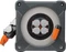 Brennenstuhl professionalLINE Kabeltrommel mit Powerblock KC 5100, Kabeltrommel mit Zusatzverteiler, Schuko auf 8x Schuko, 50m, IP44, H07RN-F 3G1,5 Vorschaubild