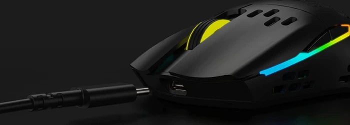 Keychron M1 Ultra-Light Gaming Mouse schwarz, USB