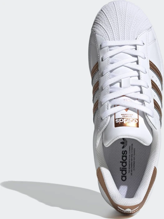 adidas Superstar cloud white/copper metallic/core black (Damen)