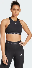 adidas TECHFIT Medium-Support High-Neck Sport-BH black (Damen)
