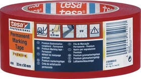 tesa 4169 Bodenmarkierung schwarz, Bodenmarkierung/Klebeband, 50mm/33m, 1 Stück