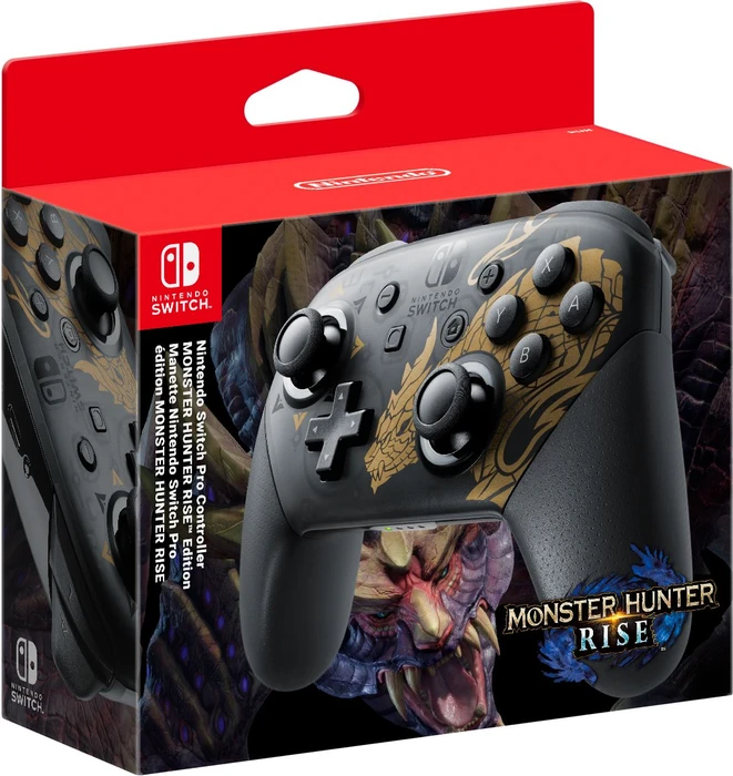 Nintendo Switch Pro Controller Monster Hunter: Rise Edition (Switch)