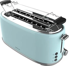Cecotec 03235 Toast & Taste Retro 1600 Langschlitz-Toaster blau