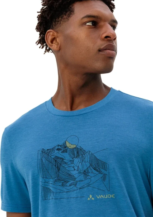 Vaude Tekoa III Funktionsshirt kurzarm radiate blue (Herren)