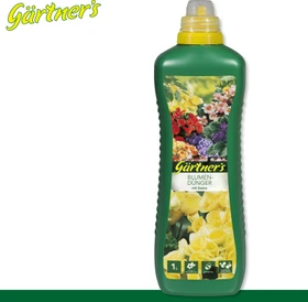 Gärtner's Blumendünger mit Guano, 1l