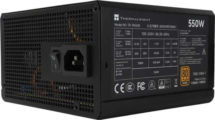 Thermalright TB-550S 550W, ATX 3.0