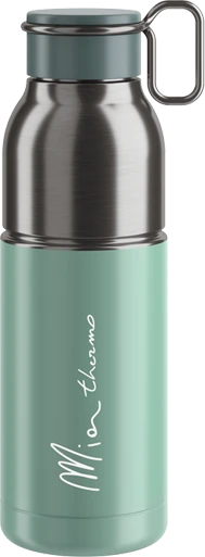 Elite Mia Thermo Isolierflasche 550ml grün/silber
